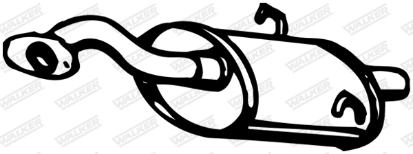 Rear Muffler (13038)