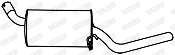 Rear Muffler (14971)