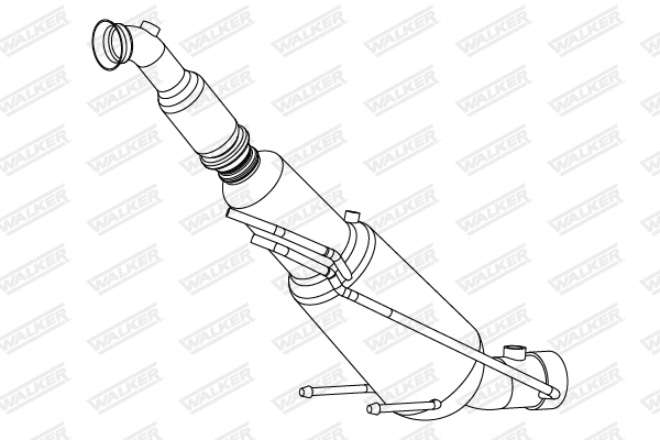 Soot/Particulate Filter, exhaust system (73383)