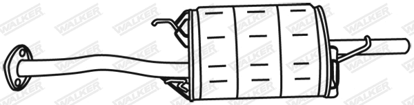 Rear Muffler (18753)