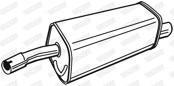 Rear Muffler (71391)