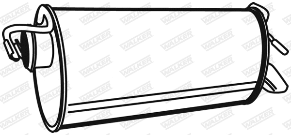 Rear Muffler (19320)