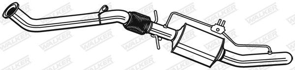 Soot/Particulate Filter, exhaust system (73063)