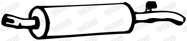 Rear Muffler (07868)