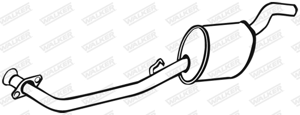 Centre Muffler (17801)