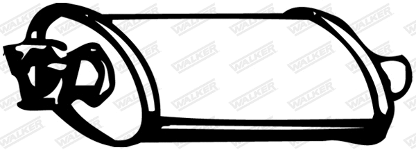 Front Muffler (13358)