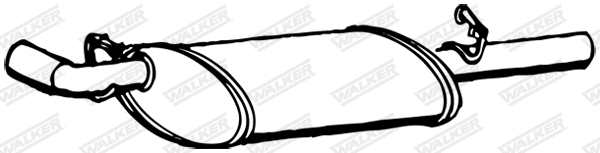 Rear Muffler (14553)