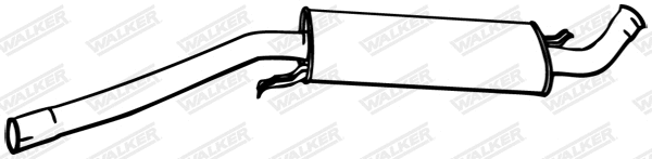 Centre Muffler (16872)