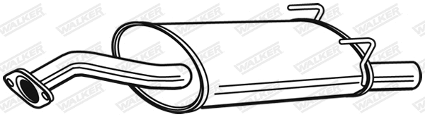 Rear Muffler (25101)