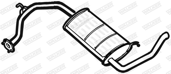 Rear Muffler (16435)