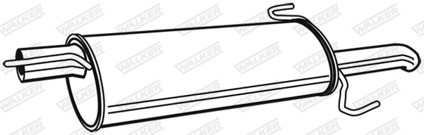 Rear Muffler (19965)