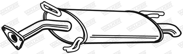 Rear Muffler (23271)