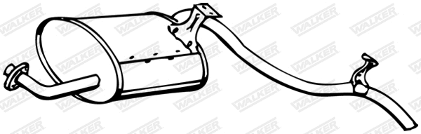 Rear Muffler (12420)