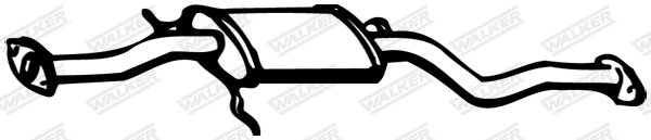 Centre Muffler (13171)