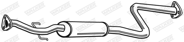 Centre Muffler (22232)