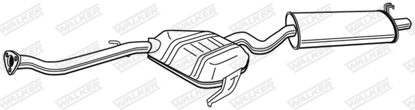 Rear Muffler (22118)