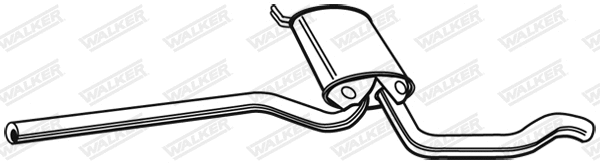 Centre Muffler (21564)