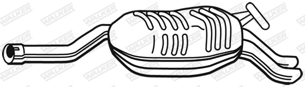 Rear Muffler (72157)