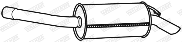 Rear Muffler (13068)