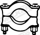Clamping Piece, exhaust system (86212)