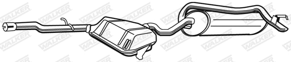 Rear Muffler (22081)