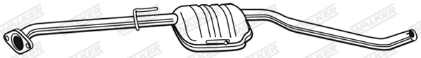 Centre Muffler (19376)