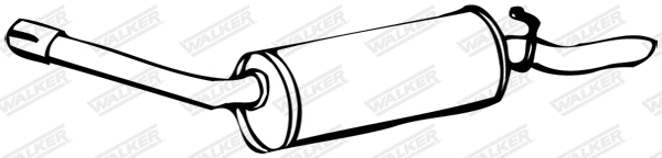 Rear Muffler (08891)