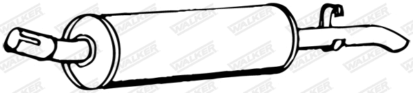 Rear Muffler (04918)