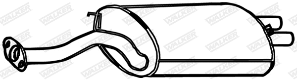 Rear Muffler (16443)