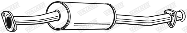 Front Muffler (22790)