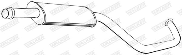 Front Muffler (17556)