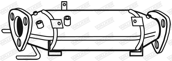 Soot/Particulate Filter, exhaust system (93167)