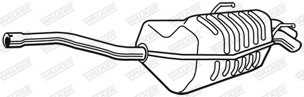 Rear Muffler (71140)