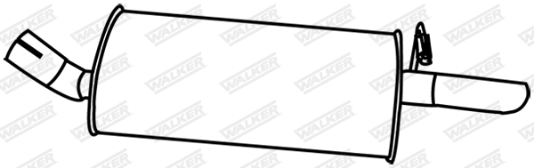 Rear Muffler (19391)