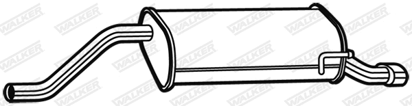 Rear Muffler (23671)