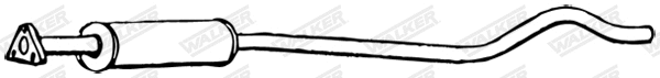 Centre Muffler (13841)