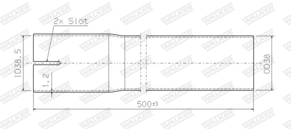 Exhaust Pipe (07047)