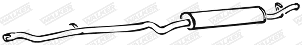 Rear Muffler (70108)