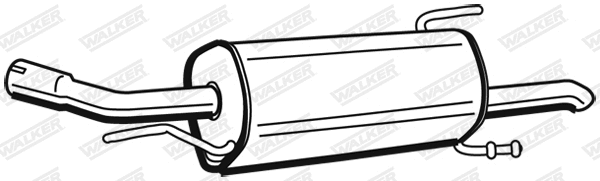 Rear Muffler (72363)