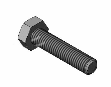 Bolt, exhaust system