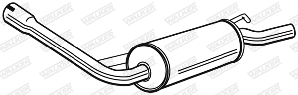 Rear Muffler (02667)