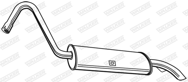 Rear Muffler (13489)