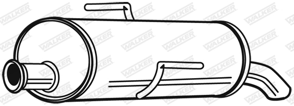 Rear Muffler (21882)