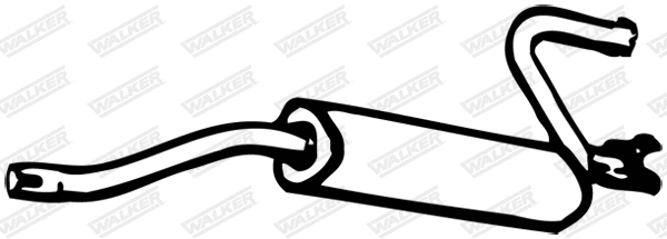 Rear Muffler (70703)