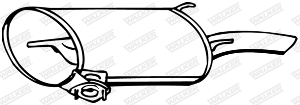 Rear Muffler (16784)