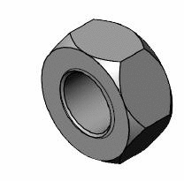 Nut, exhaust manifold (80678)