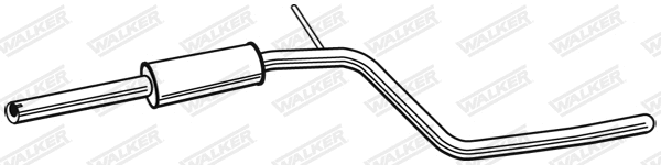 Centre Muffler (24163)