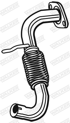 Corrugated Pipe, exhaust system (07572)