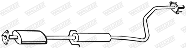 Centre Muffler (18124)