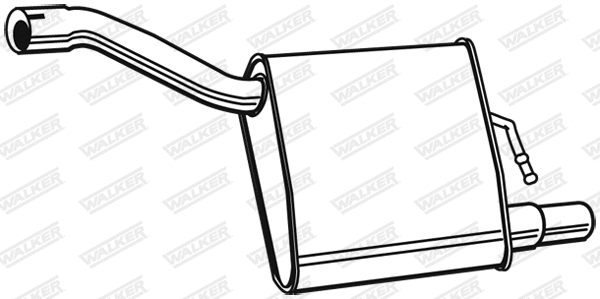 Rear Muffler (71004)